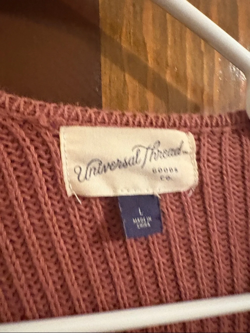 Universal thread Open-Front Ribbed Cardigan Sweater - Picture 3 of 3